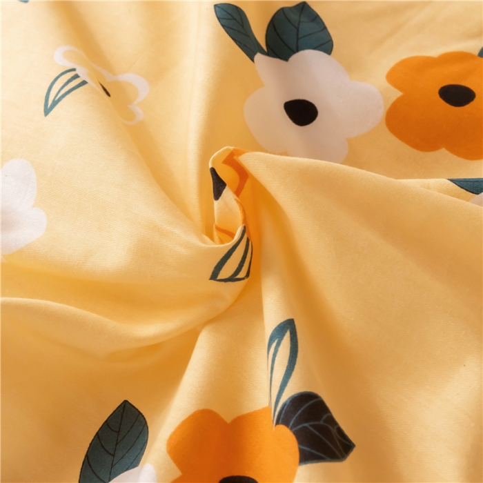 91家纺网 家纺一手货源 找家纺 芃成家纺 2021新款学生三件套 花香蜜语