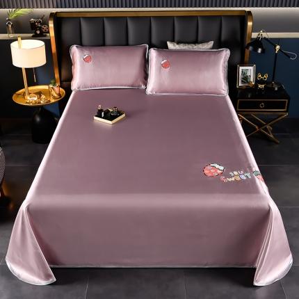 91家纺网 家纺一手货源 找家纺 （总）芃成家纺 2021新款冰丝凉席刺绣床单款