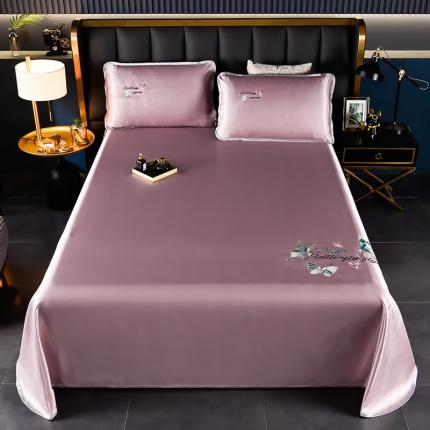 91家纺网 家纺一手货源 找家纺 （总）芃成家纺 2021新款冰丝凉席刺绣床单款