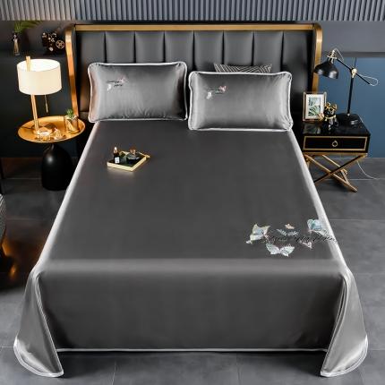 91家纺网 家纺一手货源 找家纺 （总）芃成家纺 2021新款冰丝凉席刺绣床单款