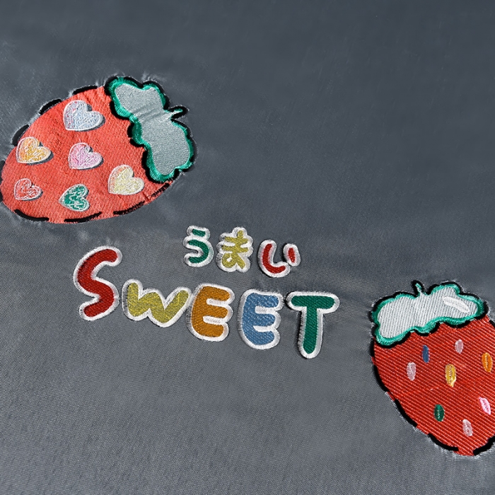 91家纺网 家纺一手货源 找家纺 芃成家纺 2021新款冰丝凉席刺绣床单款 草莓浅灰