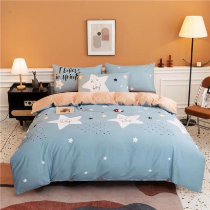 91家纺网 家纺一手货源 找家纺 （总）芃成家纺 2021新款棉加绒四件套