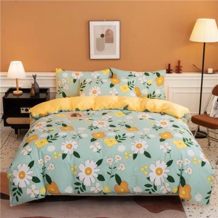 91家纺网 家纺一手货源 找家纺 （总）芃成家纺 2021新款棉加绒四件套