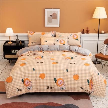 91家纺网 家纺一手货源 找家纺 （总）芃成家纺 2021新款棉加绒四件套