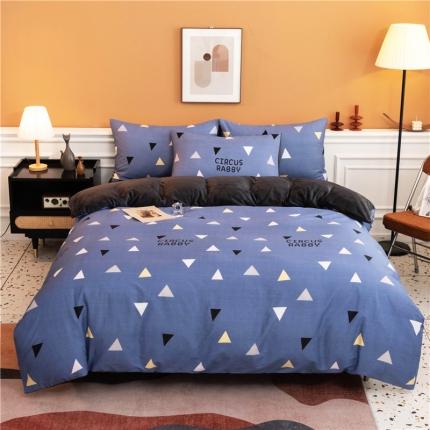 芃成家纺 2021新款棉加绒四件套 爱巢