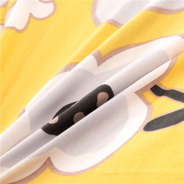 91家纺网 家纺一手货源 找家纺 芃成家纺 2021新款棉加绒四件套 东洋之花