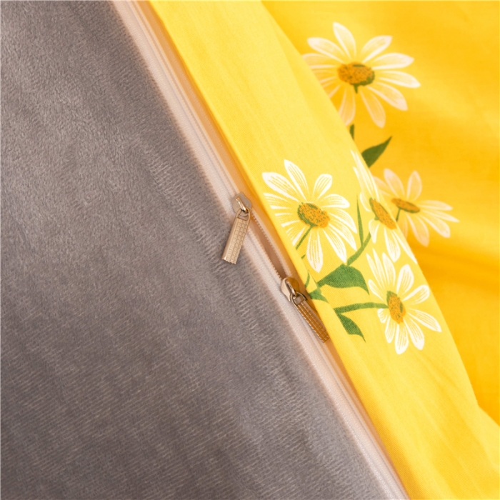 91家纺网 家纺一手货源 找家纺 芃成家纺 2021新款棉加绒四件套 花香清新