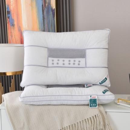 （总）九州枕芯 2021新款纯棉立体边磁疗枕