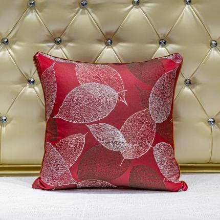 91家纺网 家纺一手货源 找家纺 （总）跨境电商亚马逊北欧沙发靠垫高档轻奢抱枕-树叶