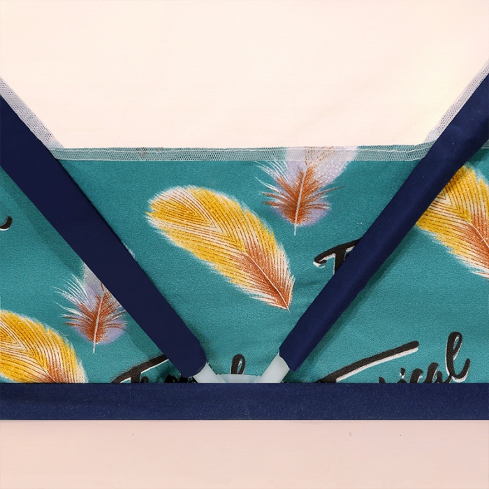 91家纺网 家纺一手货源 找家纺 迪凡保罗  2021新款升级固定器防蚊布网红折叠式蚊帐羽之恋