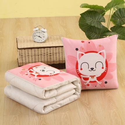 91家纺网 家纺一手货源 找家纺 （总）金纳抱枕被2021新款数码印花抱枕被靠枕垫 无质量问题 只换不退