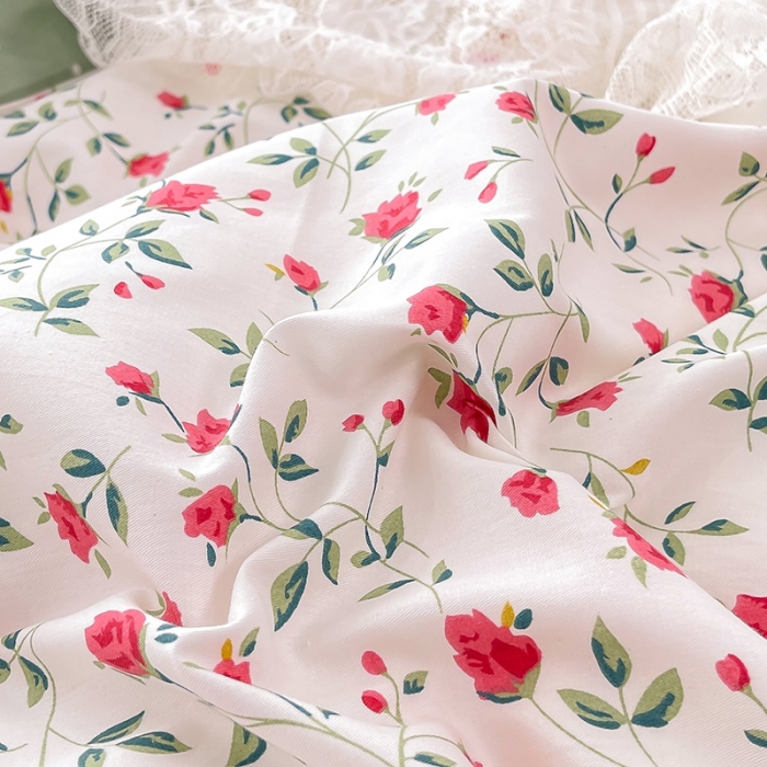 91家纺网 家纺一手货源 找家纺 曼之夏 2022新款全棉花边款床裙四件套 法尔曼