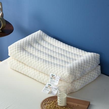 （总）逸林枕芯 2021新款大豆纤维针织棉按摩舒适枕头枕芯