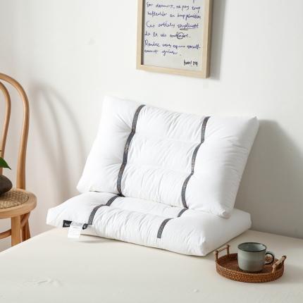 （总）逸林枕芯 2021新款全棉护颈舒适功能羽丝绒枕头枕芯