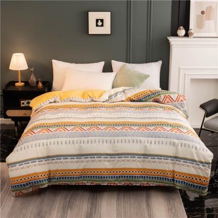 91家纺网 家纺一手货源 找家纺 （总）芃成家纺 2021新款棉加绒单被套