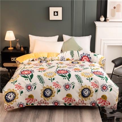 91家纺网 家纺一手货源 找家纺 （总）芃成家纺 2021新款棉加绒单被套