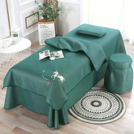 91家纺网 家纺一手货源 找家纺 （总）2025新款凉感丝美容床单款四件套-罗马假日系列