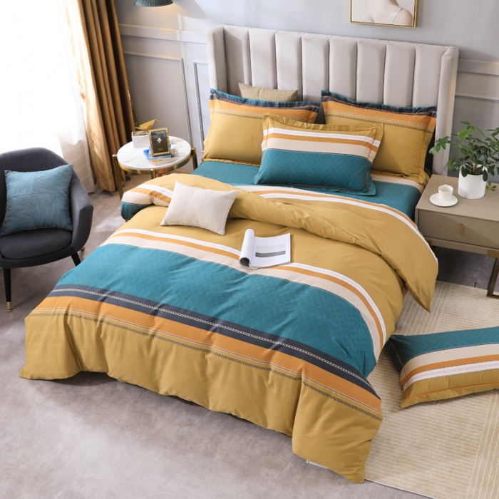 91家纺网 家纺一手货源 找家纺 金纱玉纺 2022新款全棉磨毛四件套 飞行日记