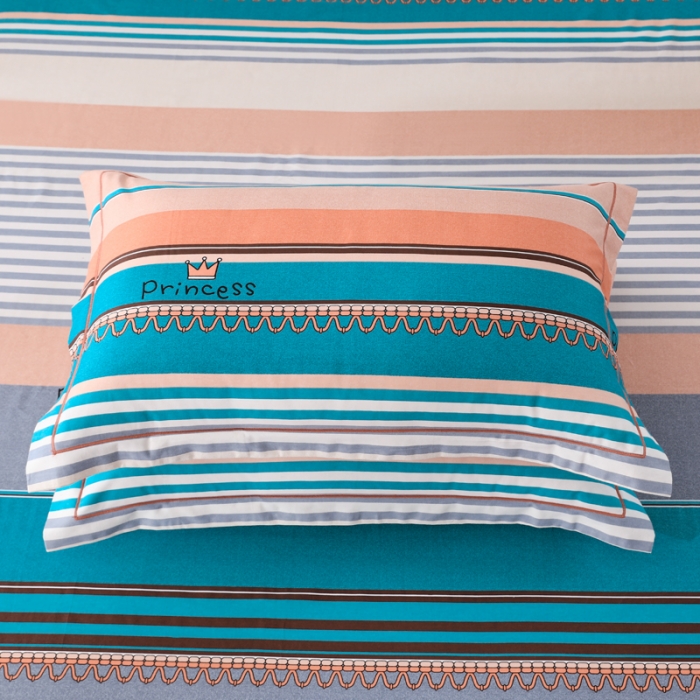 91家纺网 家纺一手货源 找家纺 金纱玉纺 2022新款全棉磨毛四件套 炫彩