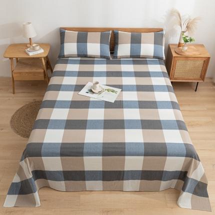 91家纺网 家纺一手货源 找家纺 （总）蓝巢家纺 2021新款全棉水洗棉单床单