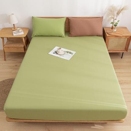 91家纺网 家纺一手货源 找家纺 （总）蓝巢家纺 2021新款全棉水洗棉单床笠