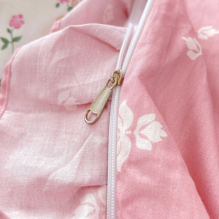 91家纺网 家纺一手货源 找家纺 金丝鸟 2021新款全棉韩版床裙款四件套 花瑶床裙款