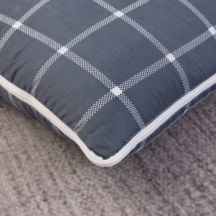 91家纺网 家纺一手货源 找家纺 宝马家纺 2022新款精梳棉抱枕被 青涩年华