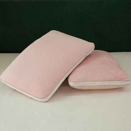 91家纺网 家纺一手货源 找家纺 （总）多点家居 2021新款麂皮绒热熔棉枕45*70/只