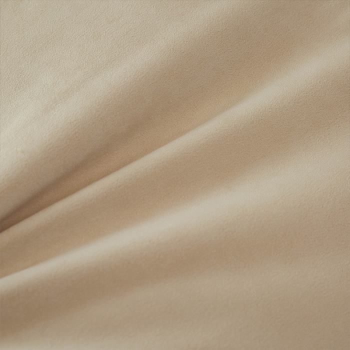 91家纺网 家纺一手货源 找家纺 多点家居 2021新款麂皮绒热熔棉枕45*70/只 卡其