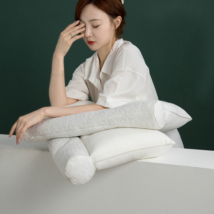 91家纺网 家纺一手货源 找家纺 多点家居 2021新款决明子荞麦护颈枕40*60/只