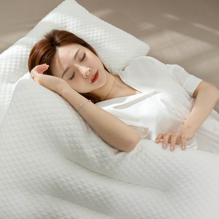 91家纺网 家纺一手货源 找家纺 多点家居 2021新款轻态科技枕45*70/只