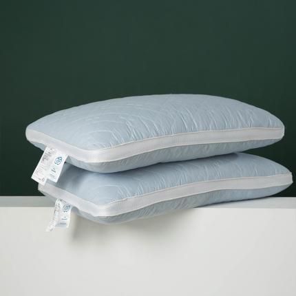 91家纺网 家纺一手货源 找家纺 （总）多点家居 2021新款双层纱云棉呼吸枕40*60/只