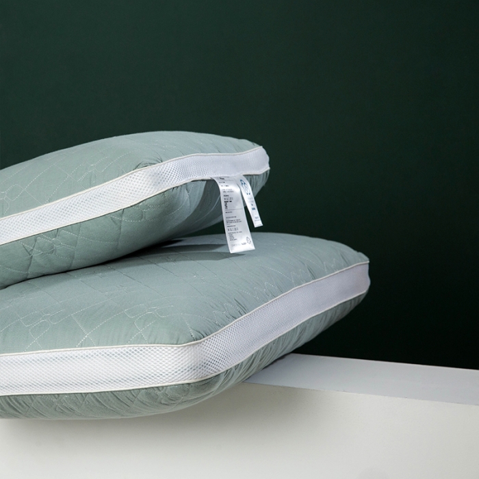 91家纺网 家纺一手货源 找家纺 （总）多点家居 2021新款双层纱云棉呼吸枕40*60/只