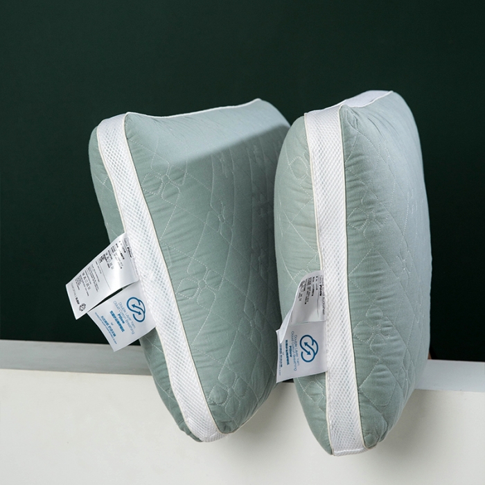 91家纺网 家纺一手货源 找家纺 （总）多点家居 2021新款双层纱云棉呼吸枕40*60/只