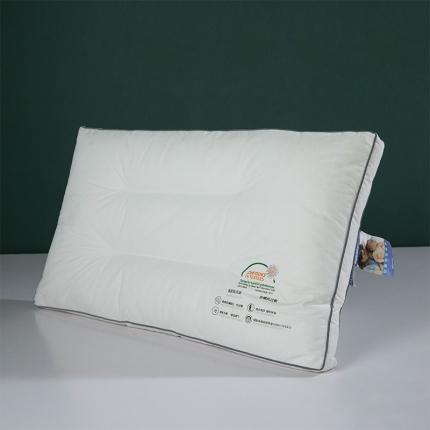 91家纺网 家纺一手货源 找家纺 多点 2021新款依沃珑定型防螨抗过敏枕40*70/只 白色