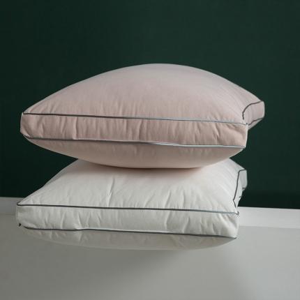 91家纺网 家纺一手货源 找家纺 多点家居 2021新款依沃珑防螨抗过敏枕40*70/只 白色