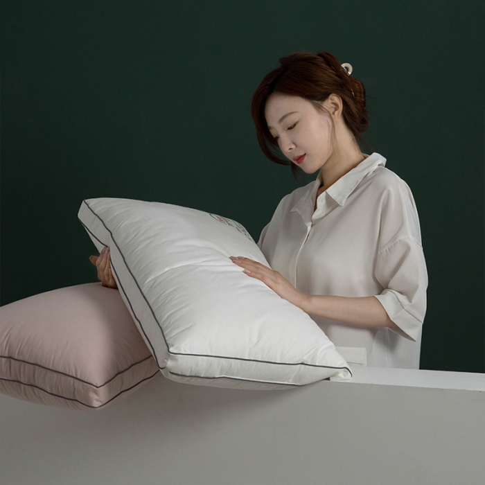 91家纺网 家纺一手货源 找家纺 （总）多点家居 2021新款依沃珑防螨抗过敏枕40*70/只