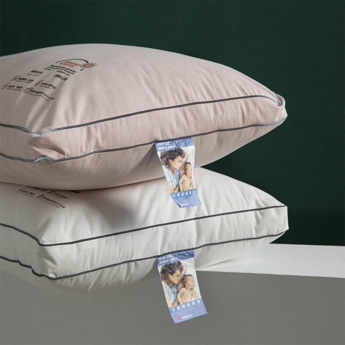 91家纺网 家纺一手货源 找家纺 （总）多点家居 2021新款依沃珑防螨抗过敏枕40*70/只