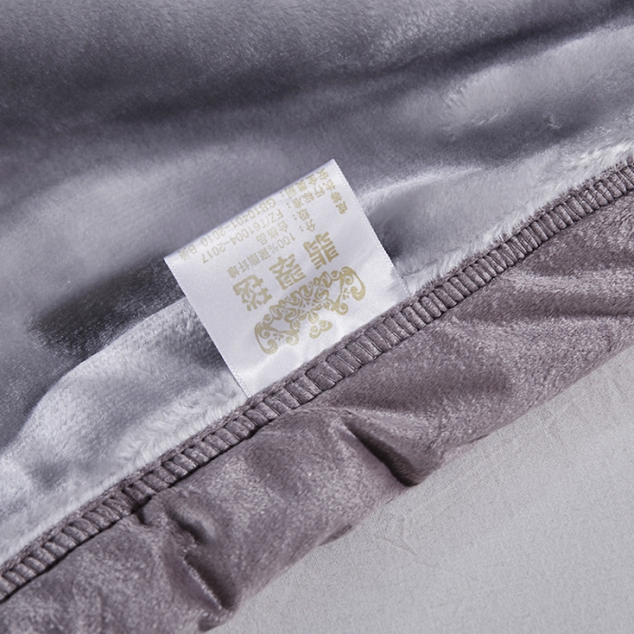 91家纺网 家纺一手货源 找家纺 凯轩毛毛毯毯子 2024新款翡翠毛毯毯子（A类） 欧情-灰