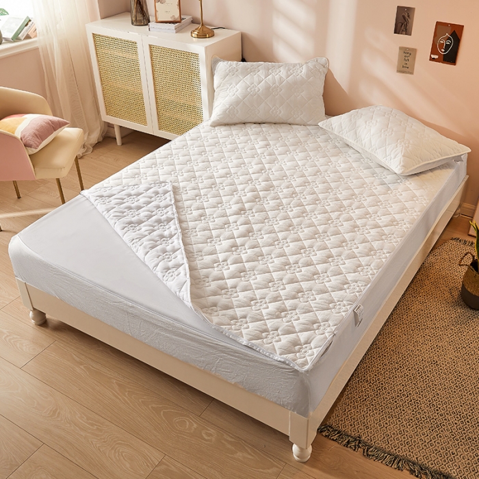 91家纺网 家纺一手货源 找家纺 （总）纤雅床笠  2024新款纯棉色织水洗棉夹棉全包床笠