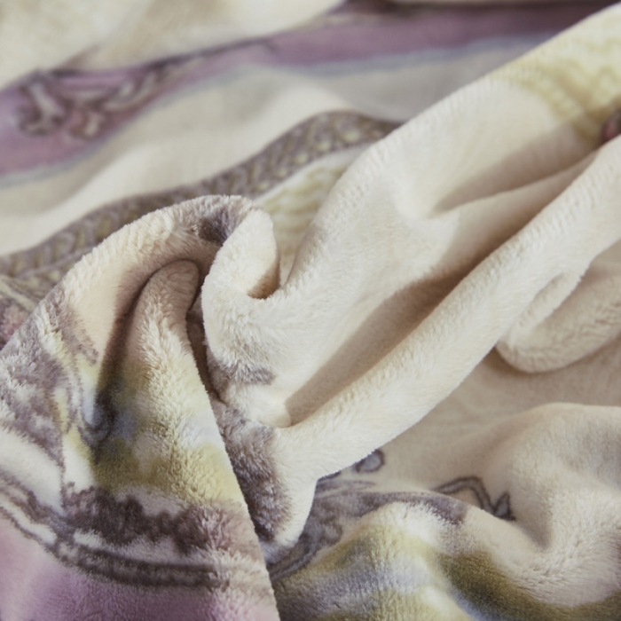 91家纺网 家纺一手货源 找家纺 凯轩毛毛毯毯子 2024新款阿尔巴卡仿羊毛毛毯毯子 西菲庄园