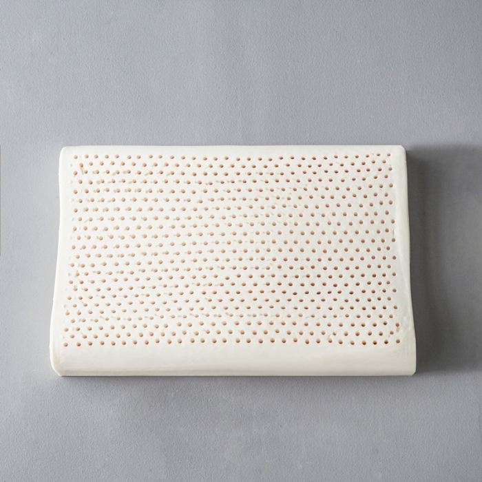 91家纺网 家纺一手货源 找家纺 星芯合 2024新款乳胶枕40*60cm 粉色