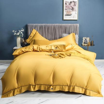 91家纺网 家纺一手货源 找家纺 （总）玉宇阁2022年新款60支全棉纯棉长绒棉被套床单四件套