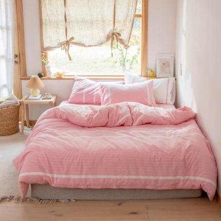 91家纺网 家纺一手货源 找家纺 （总）安莱生活 2021新款全棉水洗棉四件套