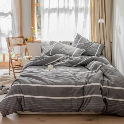 91家纺网 家纺一手货源 找家纺 （总）安莱生活 2021新款全棉水洗棉四件套