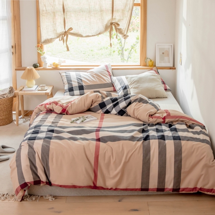 91家纺网 家纺一手货源 找家纺 （总）安莱生活 2021新款全棉水洗棉四件套