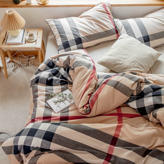 91家纺网 家纺一手货源 找家纺 （总）安莱生活 2021新款全棉水洗棉四件套