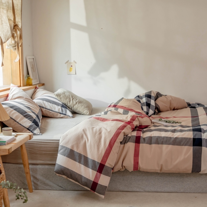 91家纺网 家纺一手货源 找家纺 （总）安莱生活 2021新款全棉水洗棉四件套