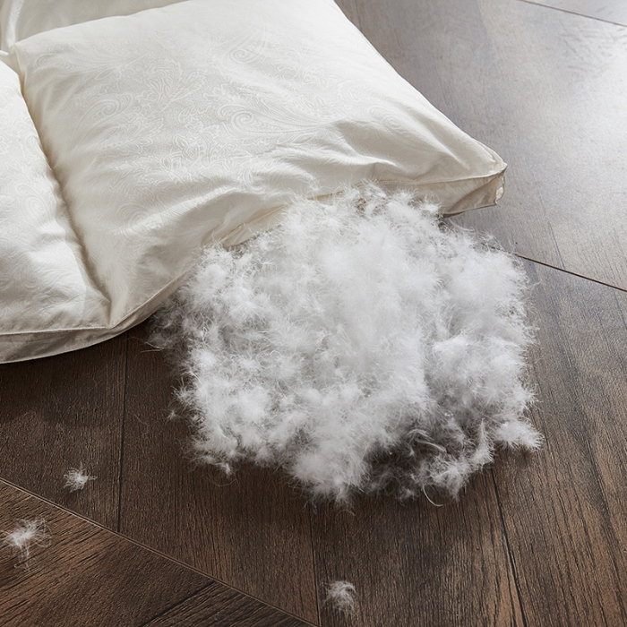 91家纺网 家纺一手货源 找家纺 （总）岚司羽 新款全棉提花95白鹅绒被冬被羽绒被