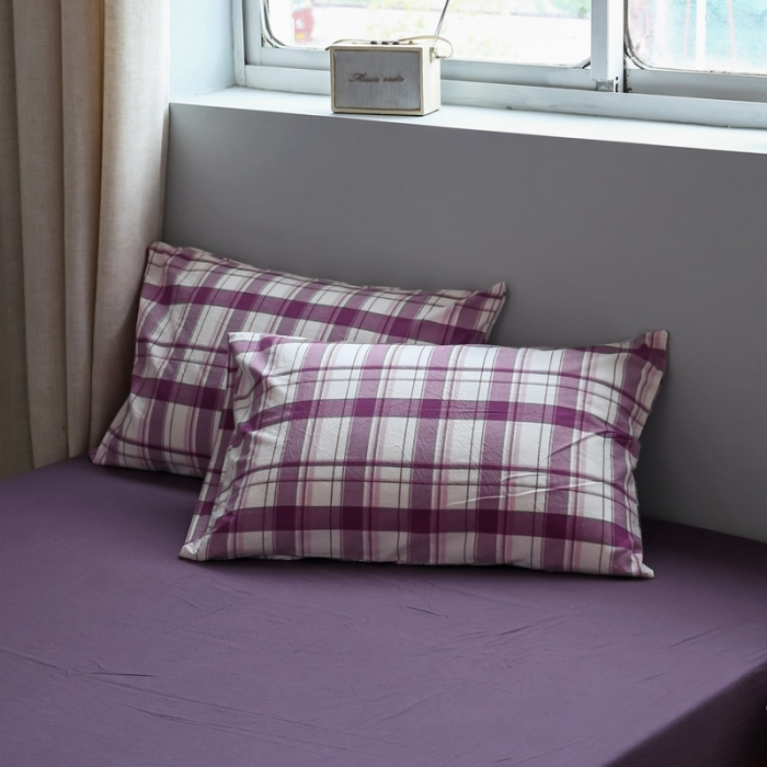 91家纺网 家纺一手货源 找家纺 安莱生活 2021新款水果格四件套 葡萄格